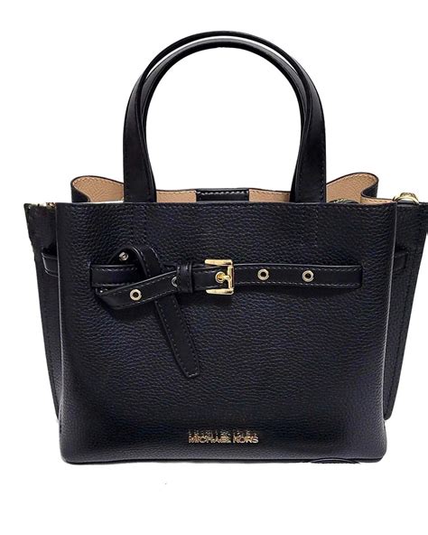 sac michael kors rayures|Michael Kors leather tote.